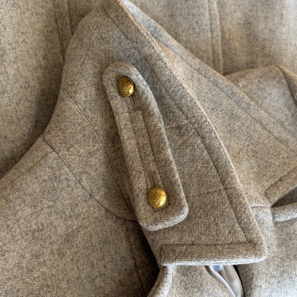 J. Crew stadium cloth pea coat - Picture 4 of 4